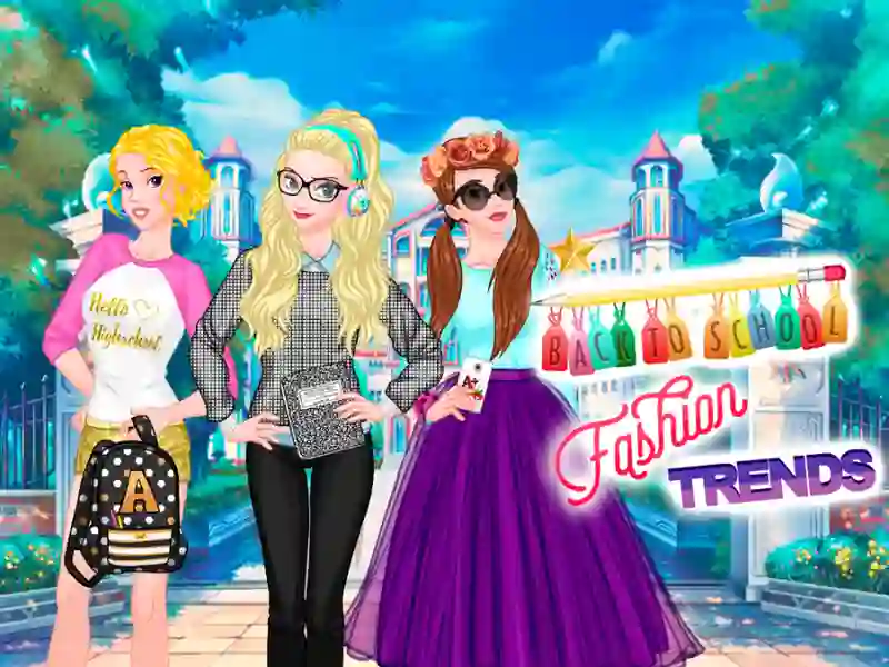游戏Back To School Fashion Trends在线