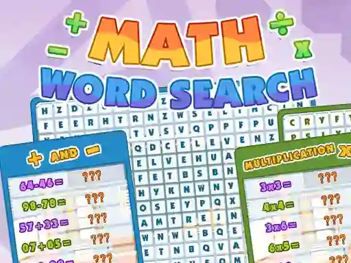 游戏Math Word Search在线