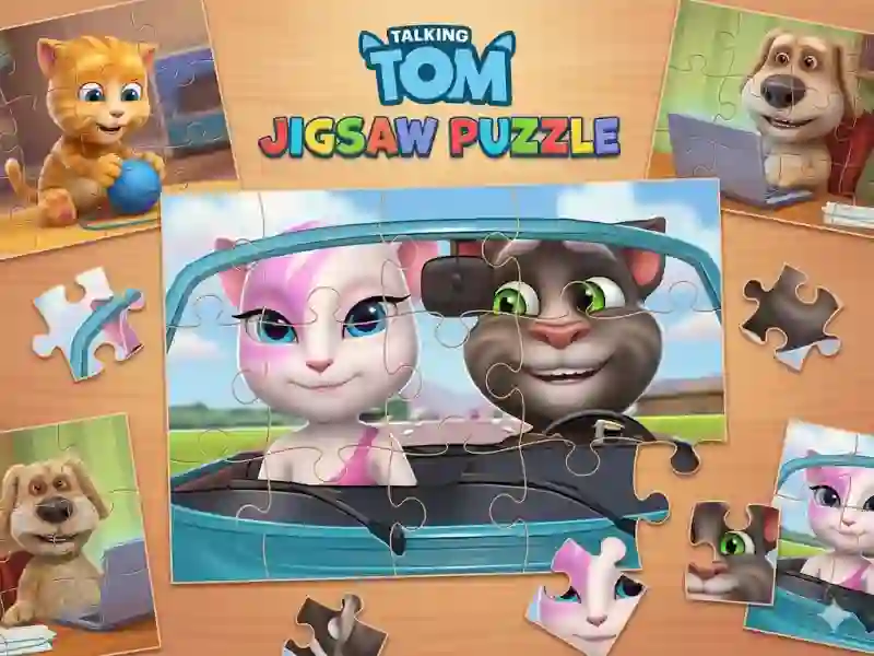 游戏Talking Tom Jigsaw Puzzle在线