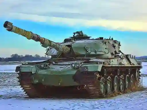 游戏Military Tanks Jigsaw在线
