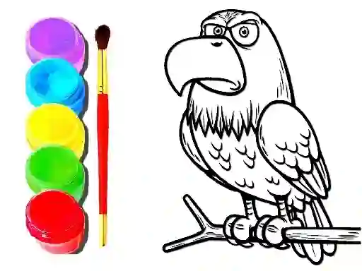 游戏Eagle Coloring Book在线