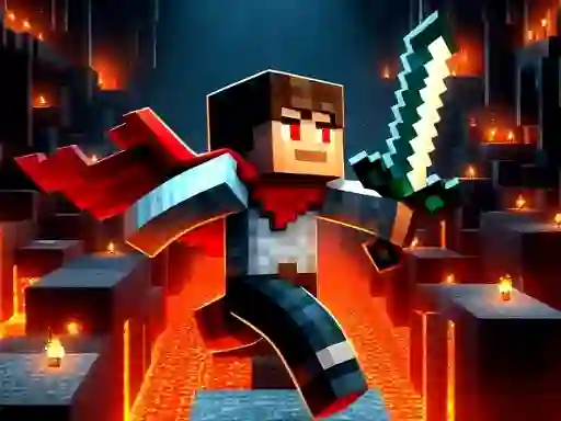 游戏Mineblock Obby在线