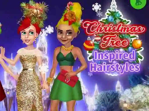 游戏Christmas Tree Inspired Hairstyles在线