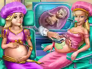 游戏Goldie Princesses Pregnant Check up在线