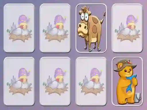 游戏Animals Cards Match memory game在线
