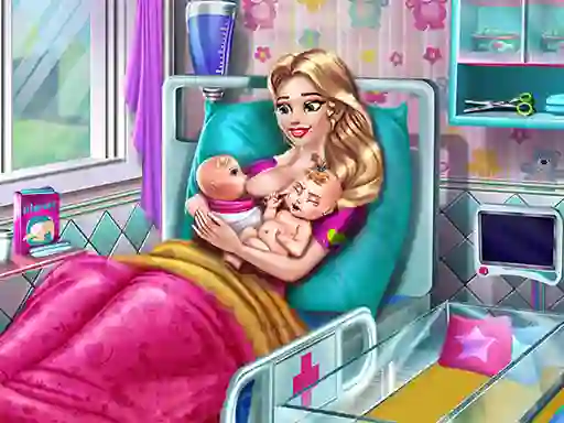 游戏Mommy Twins Birth在线