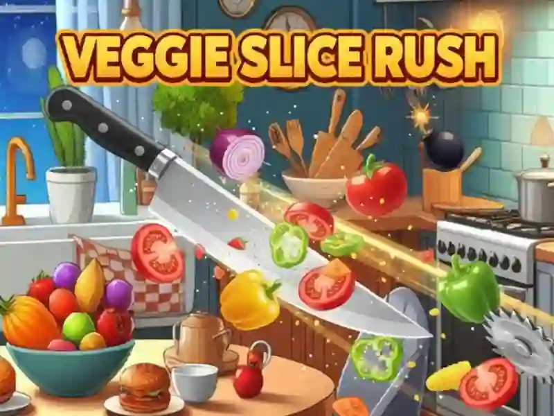 游戏Veggie Slice Rush在线