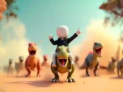游戏Stickman: Dinosaur arena在线