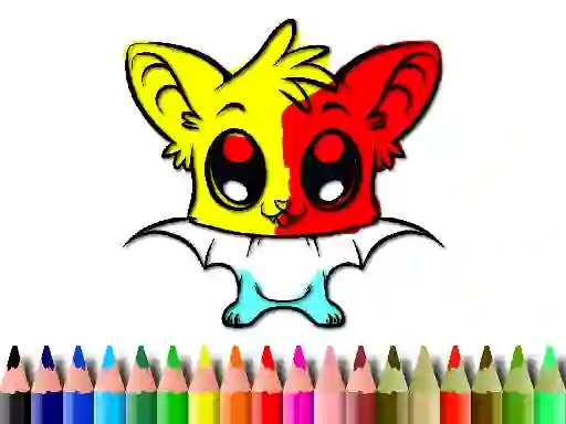 游戏Cute Bat Coloring Book在线