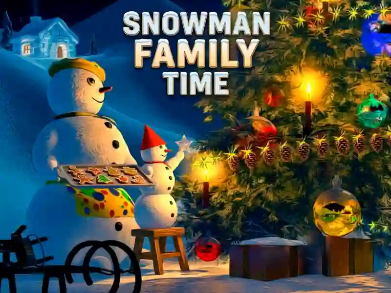 游戏Snowman Family Time在线