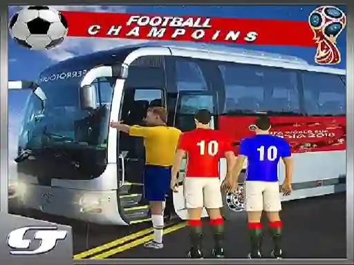 游戏Football Players Bus Transport在线