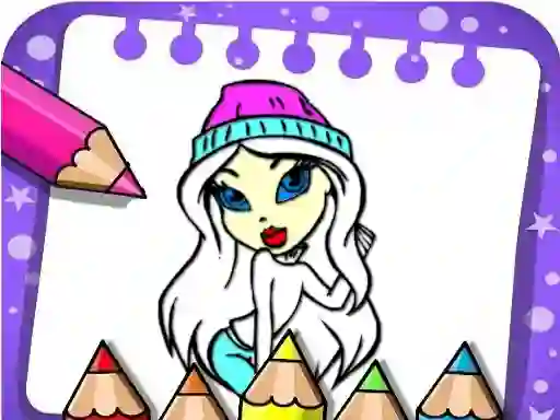 游戏Easy Bratz Coloring在线