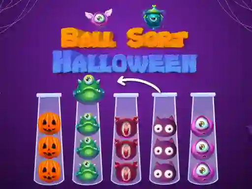 游戏Ball Sort Halloween在线