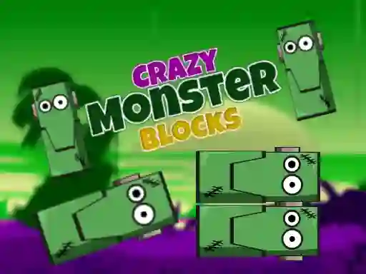 游戏Crazy Monster Blocks在线