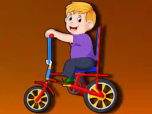 游戏Cartoon Bike Jigsaw在线