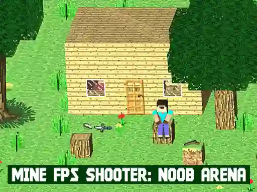 游戏Mine FPS Shooter: Noob Arena在线