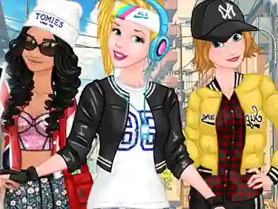 游戏Princesses Sporty & Funky Day在线