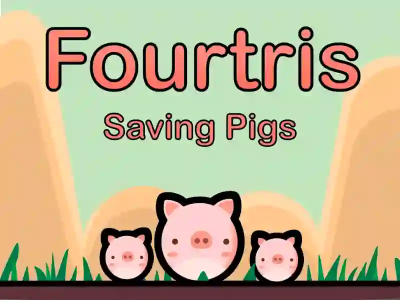 游戏Fourtris Saving Pigs在线