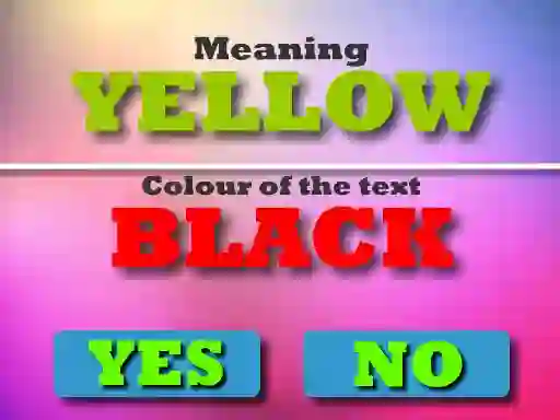 游戏Colour Text Challeenge在线