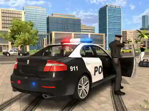 游戏Cartoon Police Car在线