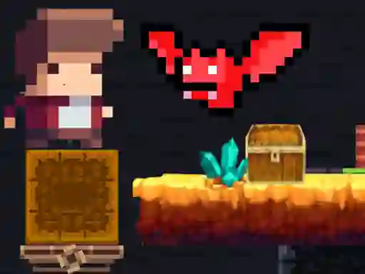游戏Tiny Man and Red Bat在线