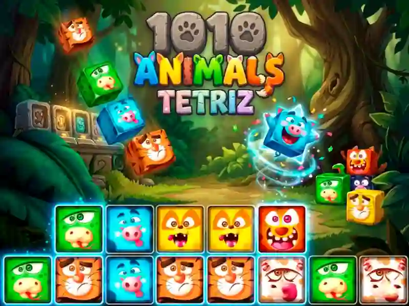 游戏1010 Animals Tetriz在线