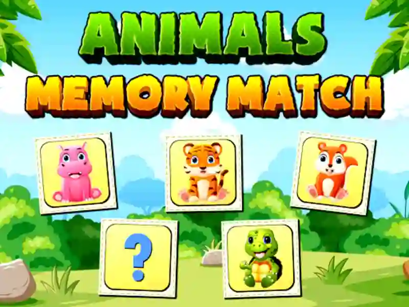 游戏Animals Memory Match在线