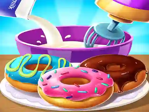 游戏Sweet Donut Maker Bakery在线