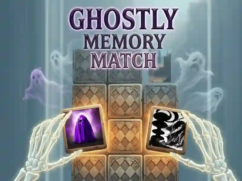 游戏Ghosts Memory Match在线