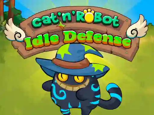 游戏Cat'n'Robot Idle Defense在线