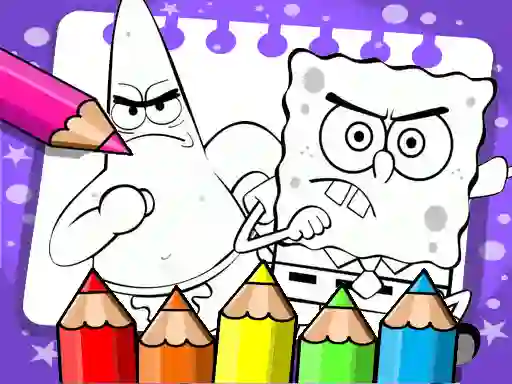 游戏Sponge Bob Coloring Book在线