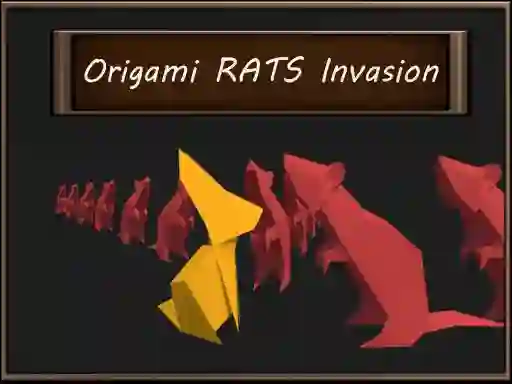 游戏Origami Rats Invasion在线