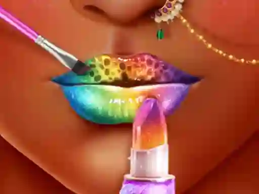 游戏Princess Lip Art Salon在线