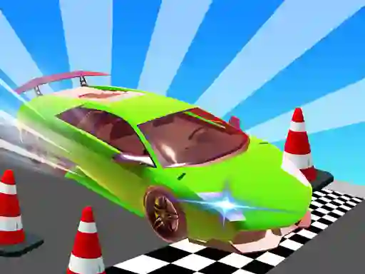 游戏Car Stunt Races Mega Ramps在线