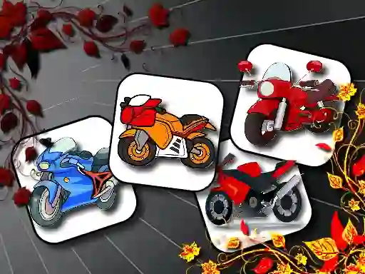 游戏Cartoon Motorbikes Memory在线