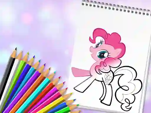 游戏Cute Pony Coloring Book在线