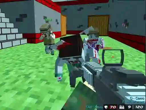 游戏Blocky Wars Advanced Combat Swat在线