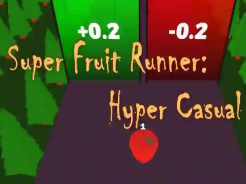 游戏Super Fruit Runner: Hyper Casual在线