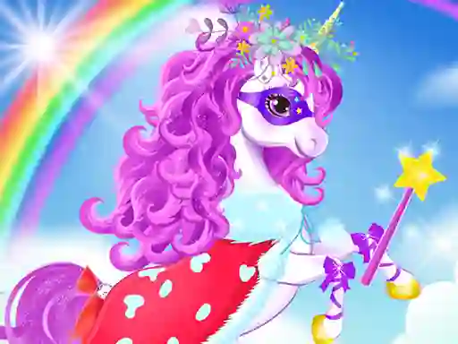 游戏Baby unicorn dress up在线