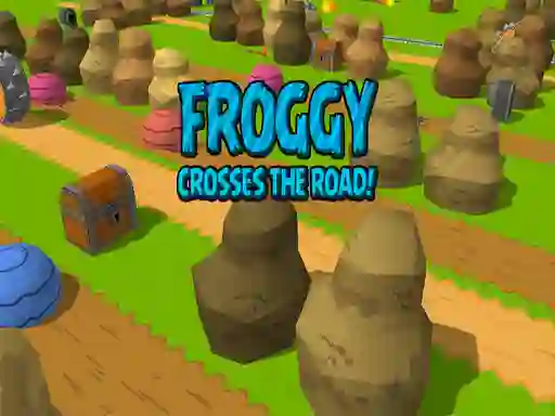 游戏Froggy Crosses The Road!在线