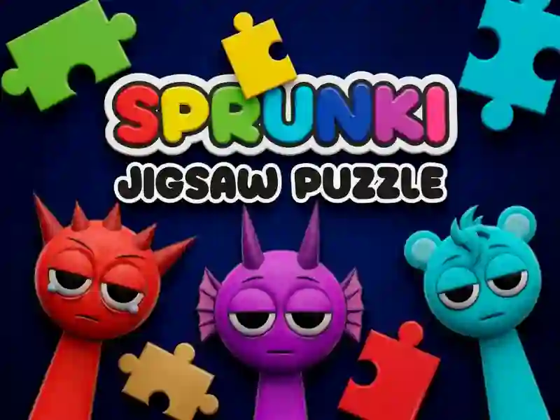游戏Sprunki Jigsaw Puzzle在线