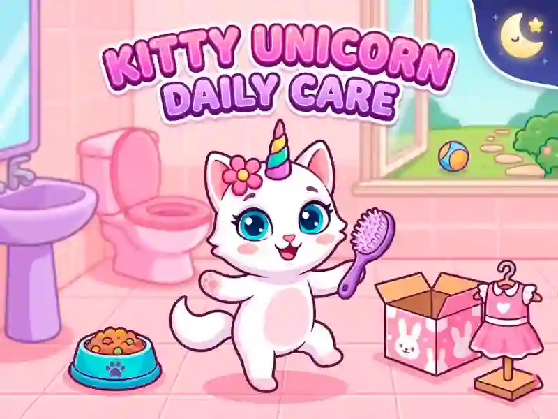 游戏Kitty Unicorn Daily Care在线