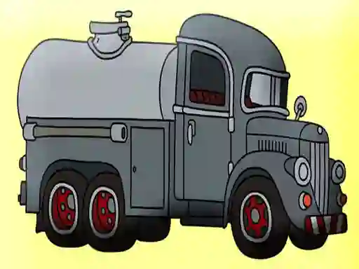 游戏Tank Trucks Coloring在线