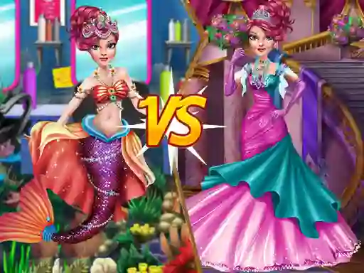 游戏Mermaid vs Princess在线