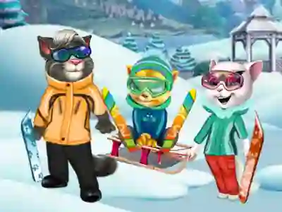游戏Cats Winter Fun在线