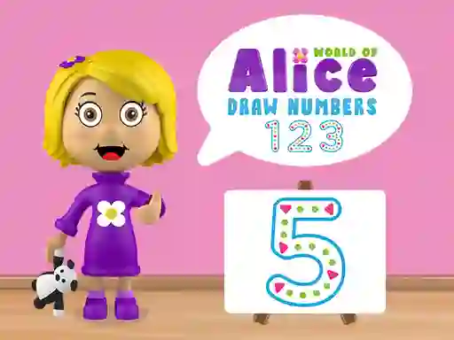 游戏World of Alice Draw Numbers在线