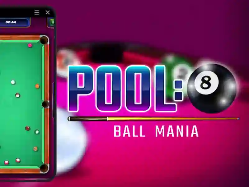 游戏Pool 8 Ball Mania在线