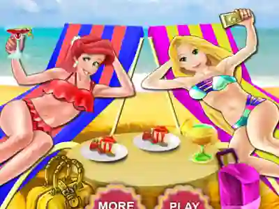 游戏Princess Beach Dress Up在线