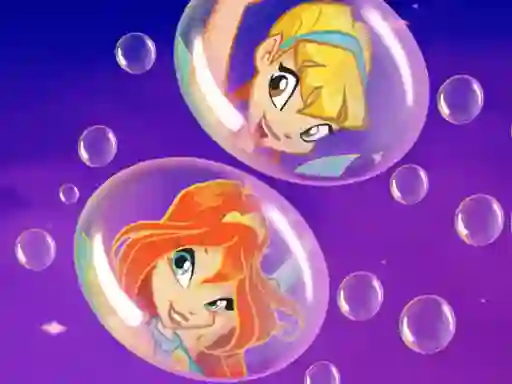 游戏Draw Winx Bubble Path在线