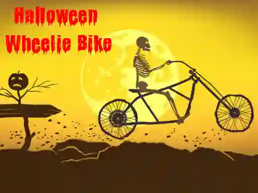 游戏Halloween Wheelie Bike在线